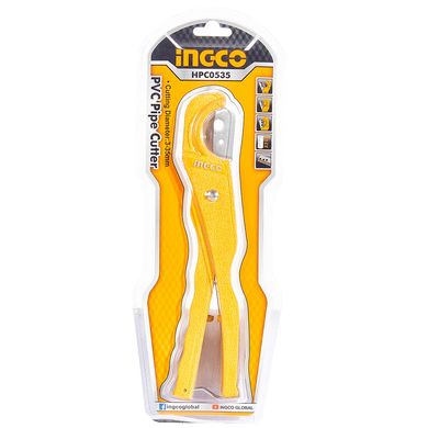 Ножиці для різання 210 мм ПВХ труб 3-35 мм INGCO HPC0535