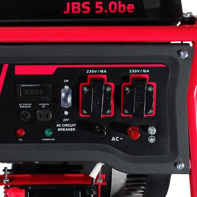 Генератор бензиновый Vitals JBS 5.0be (електростартер)